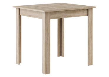 Jídelní stůl MEPHIT 80x80 cm, dub sonoma